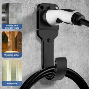 타입 2 충전 케이블 홀더 벽걸이형 전기차 EV 정리함 후크 벽 박스