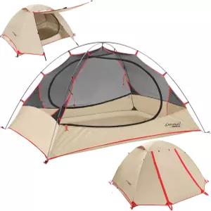 클로스트네이처 경량 배낭여행 텐트 - 1/1/5/2/3/4/6인용 방수 캠핑 가족 야외 하이킹 및 등산을 위한