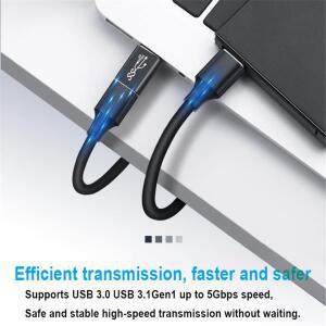 USB 3.0 연장 플러그 커넥터 USB-USB 어댑터 5Gbps Gen1  여성 변환기 SSD HDD 케이블 익스텐더