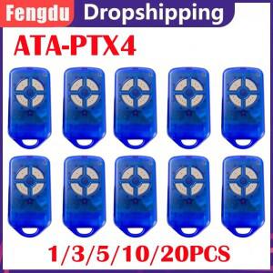 ATA PTX4 시큐라코드 차고 문짝 리모컨 롤링 코드 전기 게이트 제어 오프너 433.92MHz