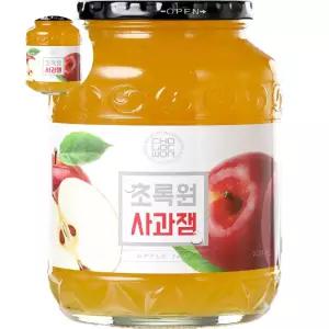 잼 초록원 사과잼 국산차 1kg