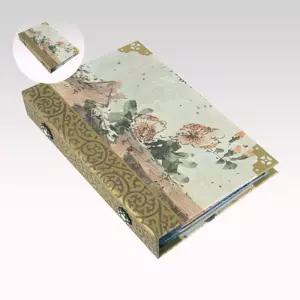 머니클립 (카라빈카)민화 명함첩-화훼도