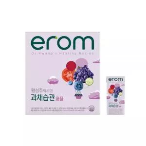 이롬 황성주박사의 과채습관 퍼플 190ml x 16입