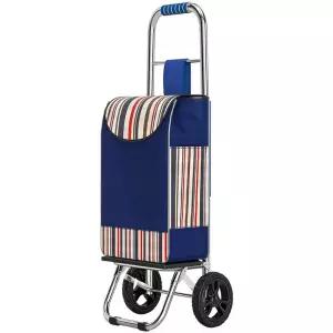 도리팝 계단 노인용 경량 접이식 트레일러 쇼핑카트 휴대용 슈퍼마켓 카트