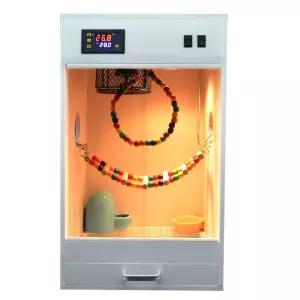 온열 앵무새육추기 병아리 새장 보온등 열전등 케이지