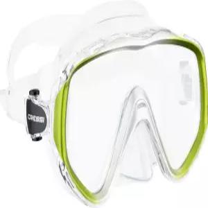 크레시 퍼펙트 뷰 스쿠버 다이빙 순수한 편안한 실리콘 스노클링 마스크 - 다양한 렌즈와 함께 제공 리버티