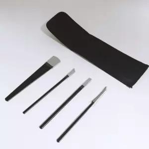 발 굳은살 제거 각질제거기 페디큐어 패디 나이프 풋 케어 4종 세트