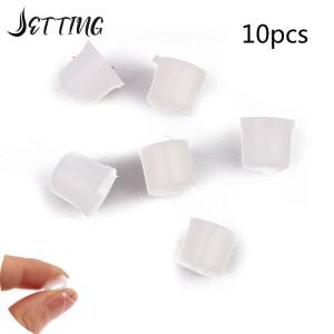 에어컨 냉장고용 플라스틱 씰링 개스킷 밸브 파이프 고무 링 냉매 충전 튜브 R410A R22 10PCs