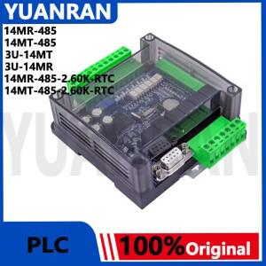 FX3U-14MR -14MT RTU PLC 보드 8 입력 6 출력 아날로그 6AD 2DA 모드버스 RS485 케이스 릴레이 트랜지스터