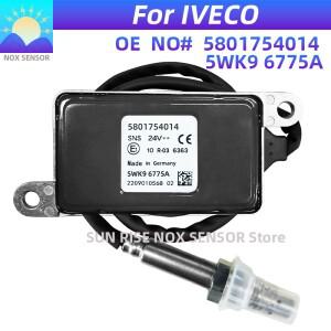 5801754014   5WK96775A 5WK9 6775A IVECO 트럭 버스 용 24V 질소 산소 센서 24V 디젤 배기 가스 감지 Nox