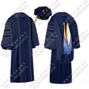 박사가운 학사모 세트 스타일 수료식 가운 박사 졸업