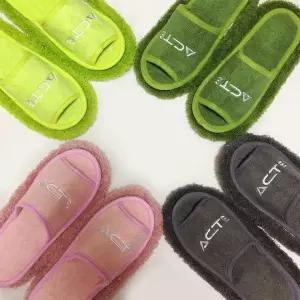 [액트] 청소슬리퍼(리필패드) 2p 1세트 교체용리필 걸레 극세사걸레 슬리퍼 거실화 층간소음 실내화