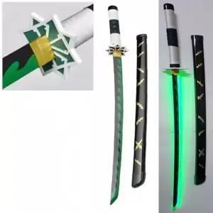 (선택 A일반)그린 귀칼 칼집 가짜칼 코스튬 일륜도 검객 목검 나무칼 닌자칼 장난감칼 귀칼 칼싸움놀이 닌