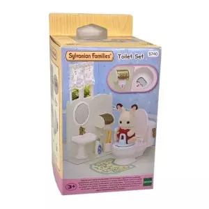 ( )실바니안패밀리 아기 변기 화장실 세트 어린이 동물 인형 장난감 선물