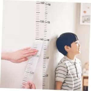 키재기 시트지 벽 붙이는 스티커 눈금자 아동 키측정 성장 200cm