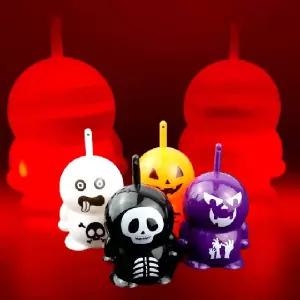 ( )이천 할로윈 라이트 팽이 인박스 24개입 파티 장식 데코 장난감