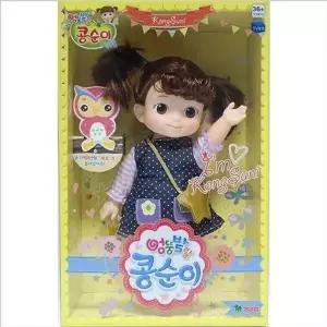 ( )유아 아동 인형 콩순이 엉뚱 발랄 장난감 냉장고 주방 놀이 아이스크림 가게 편의점