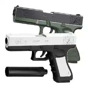 UB 글록 소음기 너프건 탄피 재장전 놀이 서바이벌 장난감총