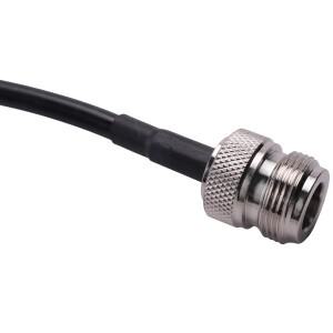 ABJT-N 타입 여성형에서 RP-SMA 남성형 SMA 남성형으로 변환하는 20피트 RG58 저손실 연장 케이블 와이파이