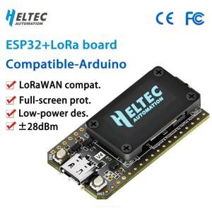 Heltec LoRa 32 V4 ESP32 SX1262 개발 보드 0.96인치 OLED 디스플레이 태양광 전원 WiFi BLE 메쉬 네트워크