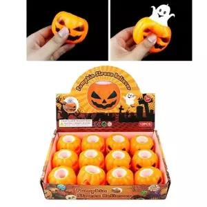 ( )주물주물 촉감놀이 호박 할로윈 말랑이 X12개 장난감