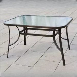 야외 강화유리 테이블 마당 가정용 테라스