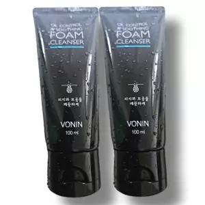 보닌 오일 컨트롤 앤 수딩 폼클렌저 100ml 2개