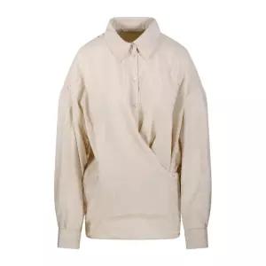 스트레이트 칼라 트위스트 셔츠 SH1141 LF1308 BG235