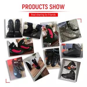 레저 바이크 오토바이 부츠 암소 가죽 라이딩 신발 앵클 엔듀로 모토크로스 남성용 스니커즈 밀리터리 보타