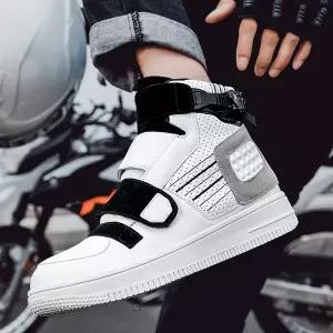 레저 바이크 오토바이 남녀공용 부츠 낙하 방지 라이딩 신발 모토크로스 오프로드 레이싱 신상