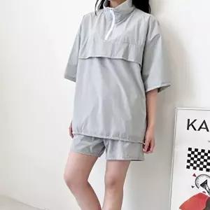 반팔반바지세트 여자 반팔 반바지 셋업 헬스 등산 백패킹