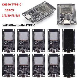 ESP32 WROOM-32 개발 보드 TYPE-C 마이크로 USB WiFi+블루투스 초저전력 소비 SPI 플래시 32Mbits 무선 모
