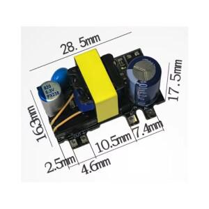 AC-DC 스텝 다운 변압기 전원 공급 장치 모듈 정밀 벅 컨버터 AC 220V to 5V DC 700mA 12V 450mA 5W