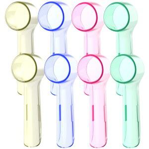 브라운 오럴 B 전동 칫솔 방진 커버 캡, 원형 교체 브러시 헤드 시리즈 보호대 호환