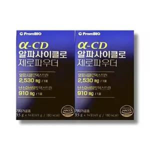 프롬바이오 알파CD 제로파우더 3.5g x 14포 2박스