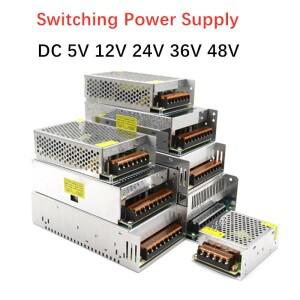 조명 트랜스포머 AC 110V 220V - DC 5V 12V 24V 36V 48V 스위칭 전원 공급 장치 어댑터 1A 2A 5A 30A LED
