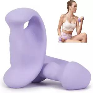 HXD-ERGO 인체공학 덤벨은 가정에서 여성용 손 무게 귀 필라테스 요가 조깅 근력 운동을 위한