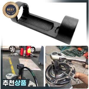 서스펜션 스트럿 소켓 툴 너트 12포인트 1/2'' 드라이브 자동차 수리  24mm 블랙