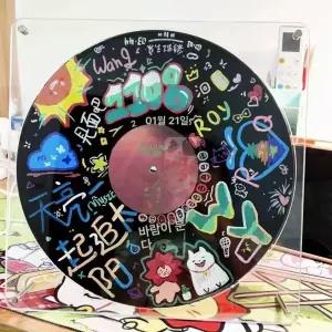 lp보관 진열장 lp음반 수납 아크릴 거치대 레코드판 음반 수납장