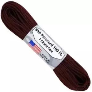 앳우드 로프 MFG 550 파라코드 100피트 7줄 코어 나일론 낙하산 외부 생존 장비 미국산 랜야드 팔찌 핸들