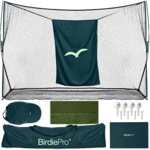 BuddiePro - 아메리칸 프로 골프 연습용 네트 에코쉴드TM 타겟 플렉스위브TM 실내 야외 트레이닝 뒷마당