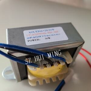 30W EI 변압기 220V ~ 13V-0-13V EI66x28 Edifier c1 c2 용 3.96 터미널 멀티미디어 스피커 서브 우퍼 전원