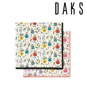 [닥스타올]닥스손수건 DKA1403 닥스 나염 손수건