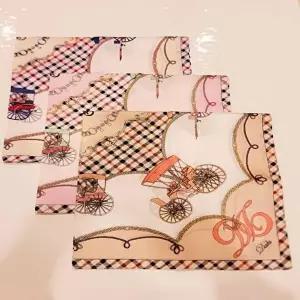 [닥스타올]닥스손수건 DYD2501 프리미엄 면실크 쁘띠스카프