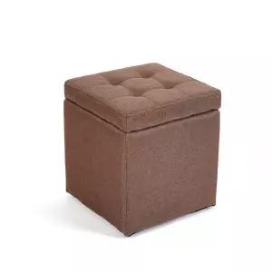 발받침 수납스툴 접이식 거실 오토만 폴딩 수납함 좌식 쇼파발받침 보조의자 다용도 소파