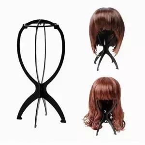( )1P 모자진열대 블랙 가발걸이 휴대용