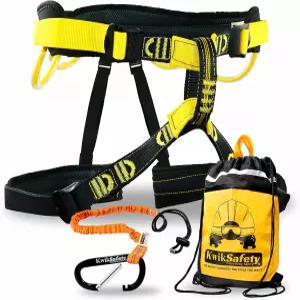 KwikSafety - 노스캐롤라이나주 샬럿 맨드릴 캐노피 킹 클라이밍 하네스 하프 바디 풀 EN CE와의 만남