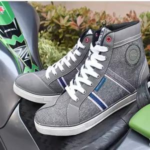 레저 바이크 오토바이 남성용 신발 추가 시프트 패드와 발목 지지대가 있는 보호용 거리 라이딩 운동화 메