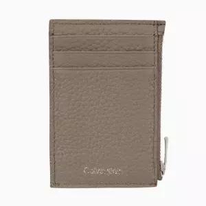 [CK ACC] 남성 CK 레더 N S 지퍼 카드 지갑 4D1030G RMO