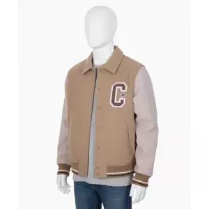 컨버스 레트로 C 바시티 재킷 머쉬룸 포리지 10028007-A01 215749